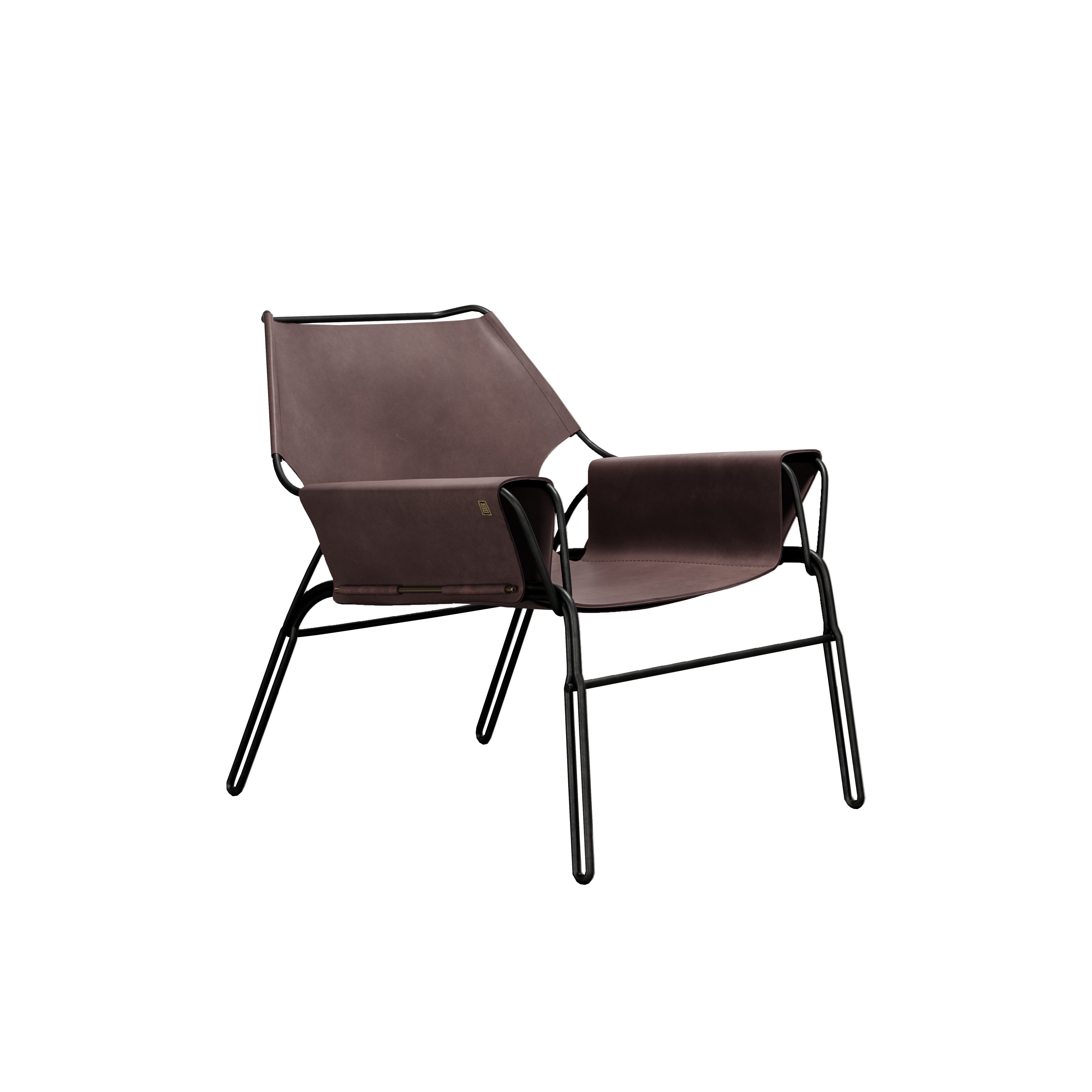 Perfidia_02 Lounge Chair Cognac