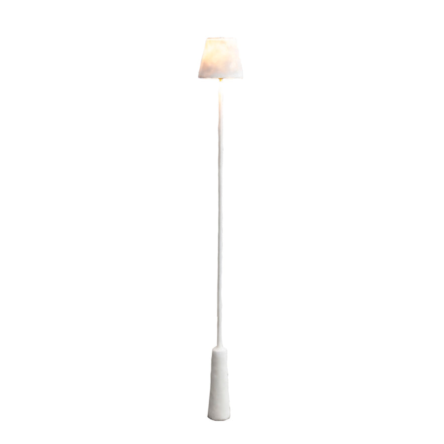 Giacometti Floor Lamp in White Silicone