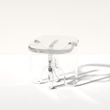 Plump End Table in Deep Olive