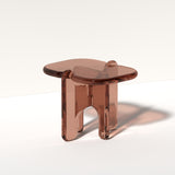 Plump End Table in Deep Olive