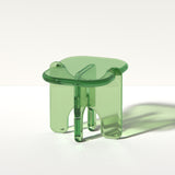 Plump End Table in Deep Olive