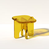 Plump End Table in Deep Olive