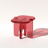 Plump End Table in Deep Olive