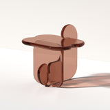 Plump Side Table in Aquamarine