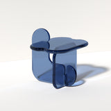 Plump Side Table in Aquamarine