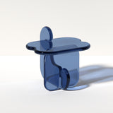 Plump Side Table in Custom Blue