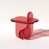 Plump Side Table in Aquamarine