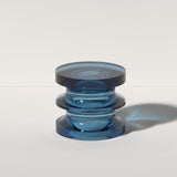 Echo III Side Table in Bright Blue