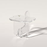 Plump Side Table in Aquamarine