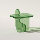 Plump Side Table in Aquamarine