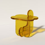 Plump Side Table in Aquamarine