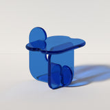 Plump Side Table in Custom Blue