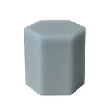 Solid Hex Box in Gray