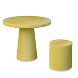Scale Bistro Table in Yellow