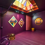 Small Dew Drop in Topaz Yellow