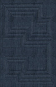 Luxury handcrafted relief rug by designer JT. Pfeiffer. Represented by design gallery Tuleste Factory in New York City.