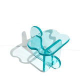 Plump Side Table in Custom Blue