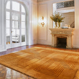 Maze Relief Rug