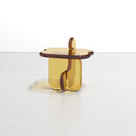 Plump resin side table by Ian Cochran. Represented by Tuleste Factory, an art & design gallery in New York city.