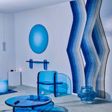 Echo I Side Table in Blue