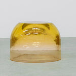 Chic and playful side table or transparent resin stool by artist Ian Alistair Cochran. Available through collectible design gallery Tuleste Factory in New York City.