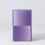 Resin furniture design, stool and side table as sculpture by Facture Studio. Represented by Tuleste Factory in New York City.