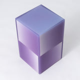 Resin furniture design, stool and side table as sculpture by Facture Studio. Represented by Tuleste Factory in New York City.