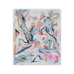 Abstract painting by artist Joseph Conrad-Ferm. Represented by Tuleste Factory an art & design gallery in New York city.