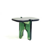 Plump End Table in Deep Olive