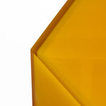 Resin furniture design, stool and side table as sculpture by Facture Studio. Represented by Tuleste Factory in New York City.