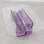 Fun and whimsical contemporary transparent bubble coffee table. Made in resin by artist Ian Alistair Cochran, represented by collectible design gallery Tuleste Factory in Chelsea NYC.