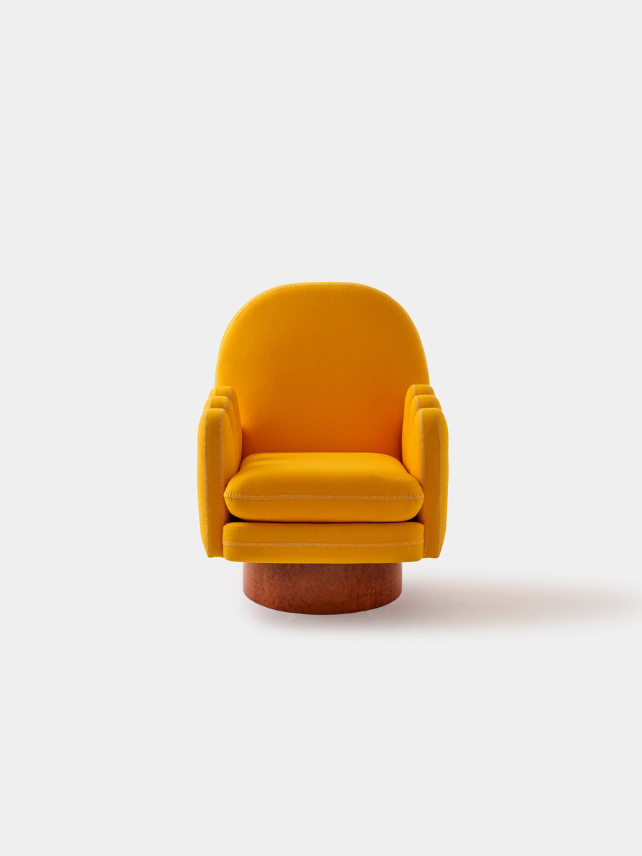 Semo Armchair in Yellow