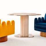 Semo Armchair in Navy