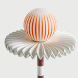Sare Lamp in Cherry