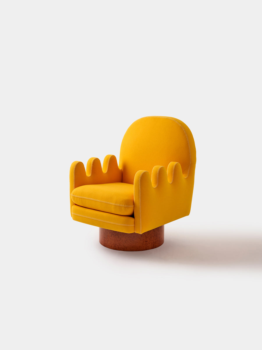 Semo Armchair in Yellow