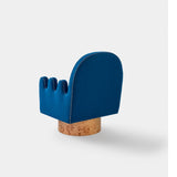 Semo Armchair in Navy