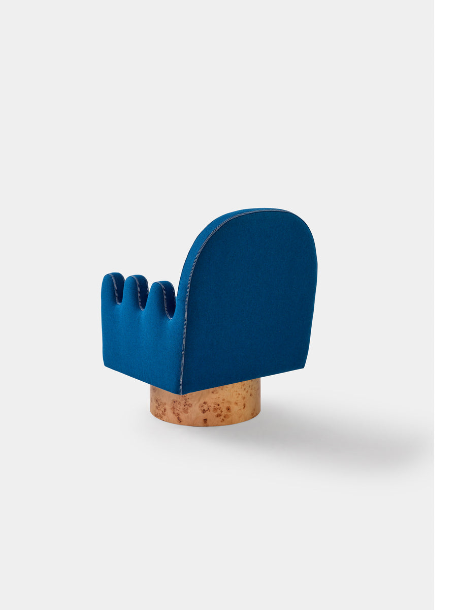 Semo Armchair in Navy