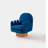 Semo Armchair in Navy