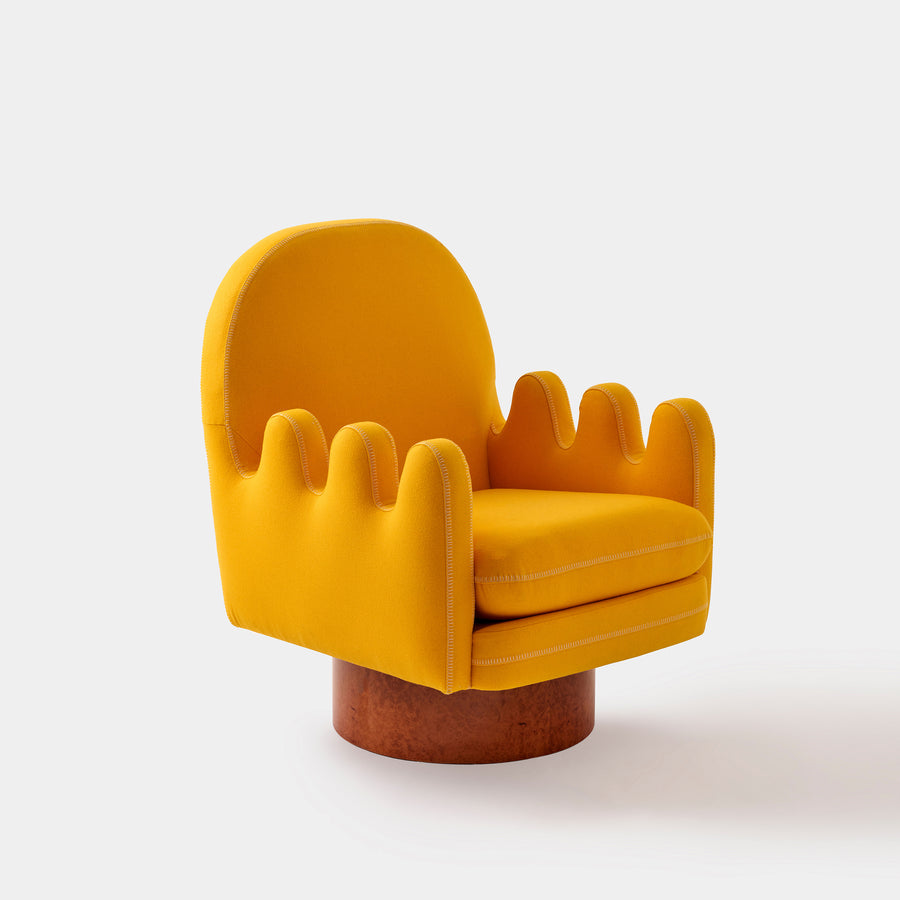 Semo Armchair in Yellow