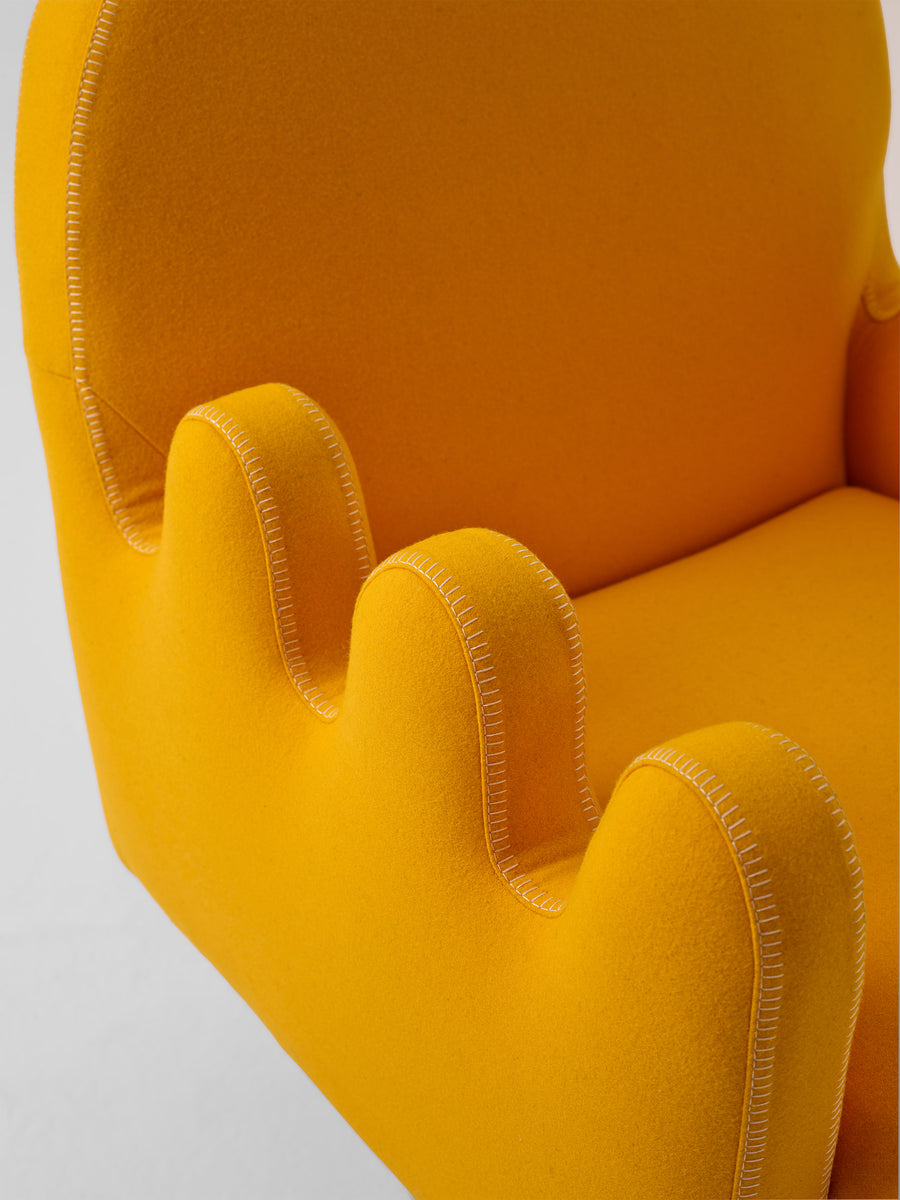 Semo Armchair in Yellow