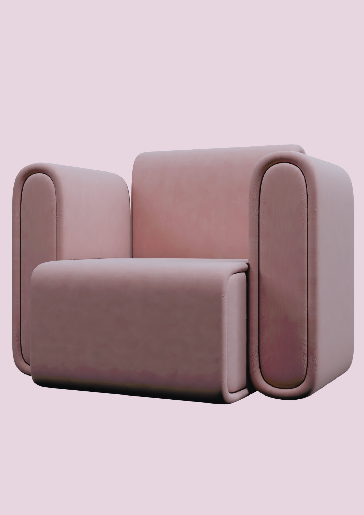 HONG KONG Chair in Pink