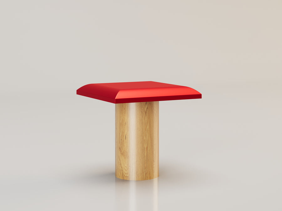 L'ENJOUÉ Stool in Red