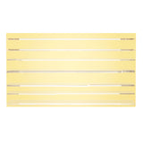 Gold Sapere Bookcase