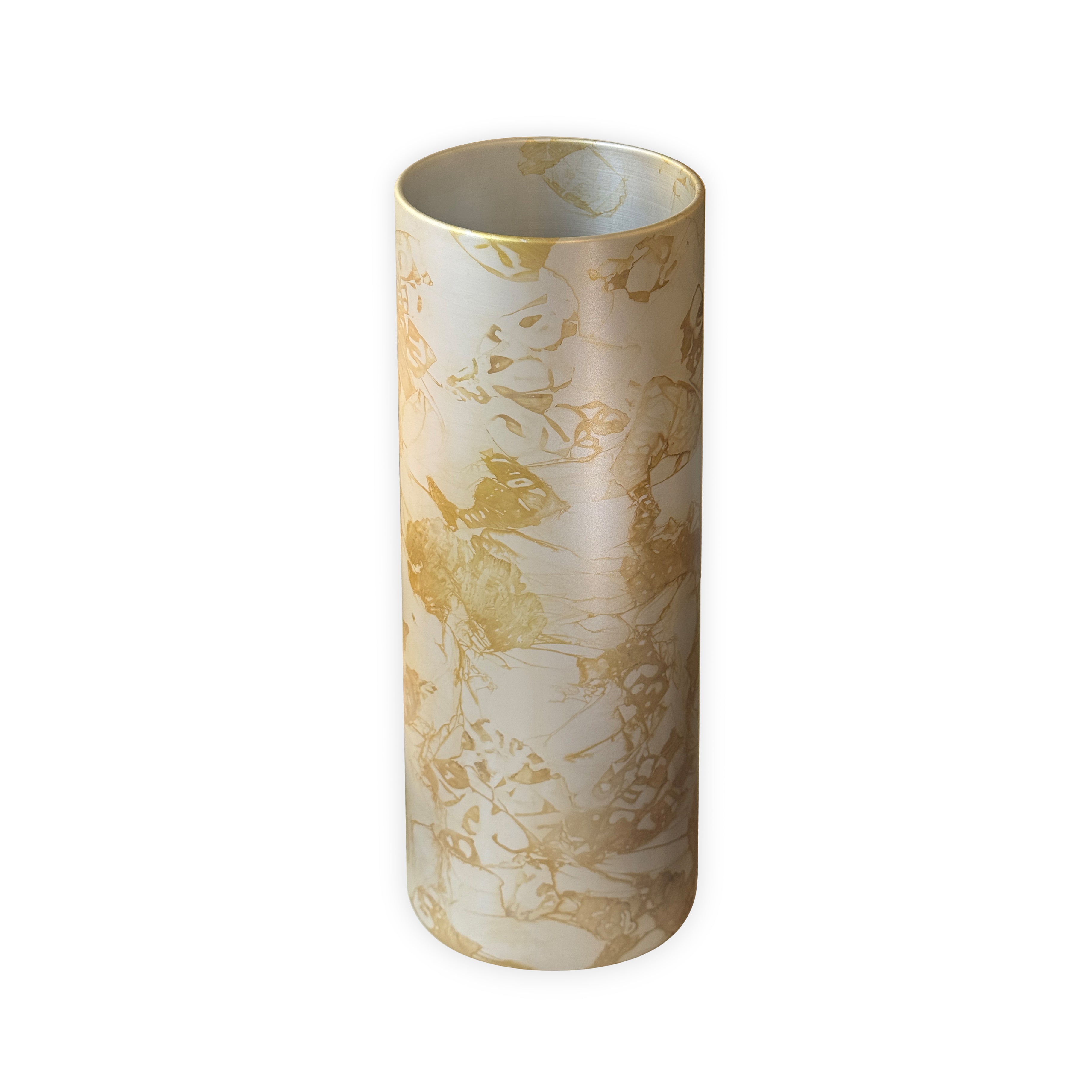 Large Cambium Vase in Matte Green