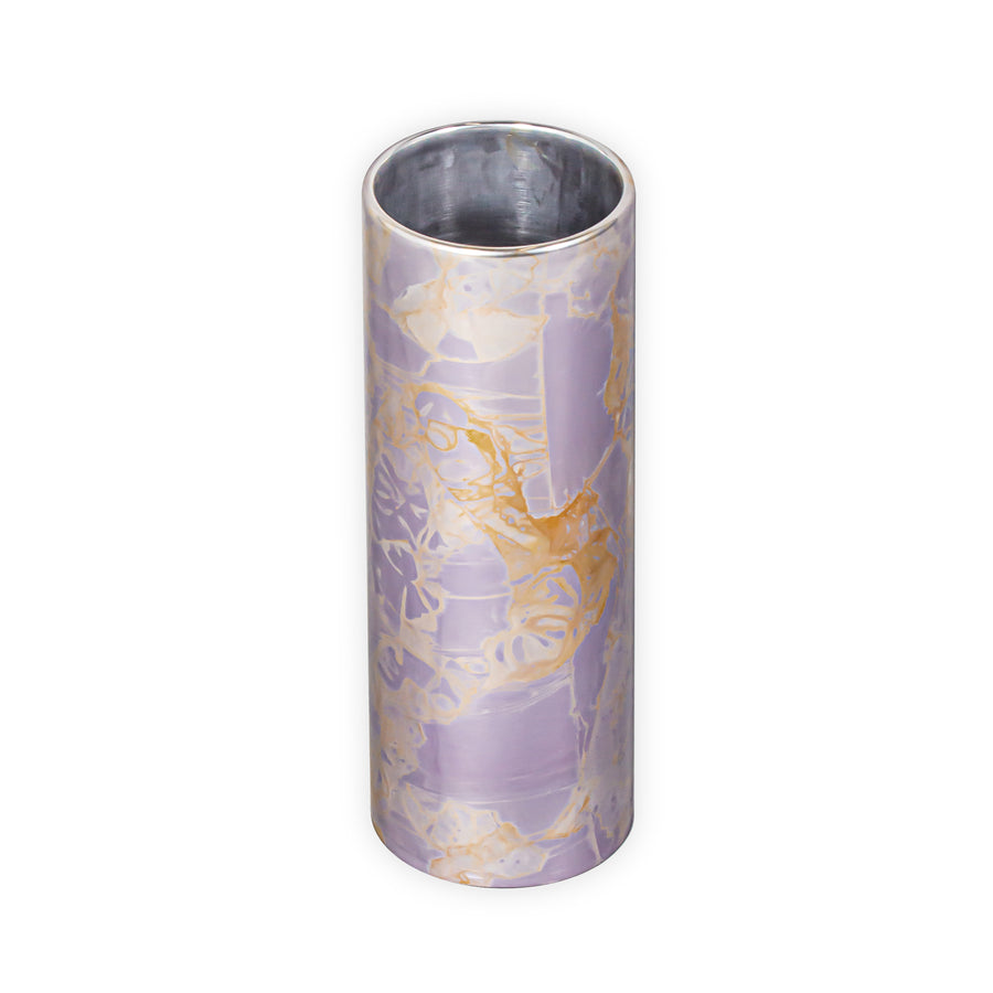 Small Cambium Vase in Glossy Purple