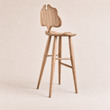 Ginkgo Bar Stool in Natural Finish