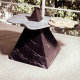 Pyramid in the Clouds Side Table