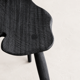 Ginkgo Chair in Charred Finish