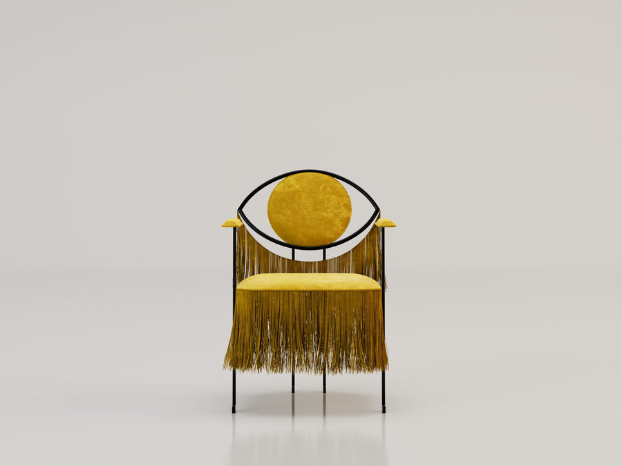 LA MYSTERIEUSE Chair in Yellow