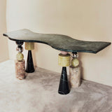 Wavy Marble Desk